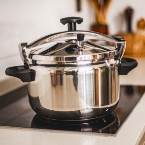 OLLA A PRESION 11 LITROS ACERO INOX